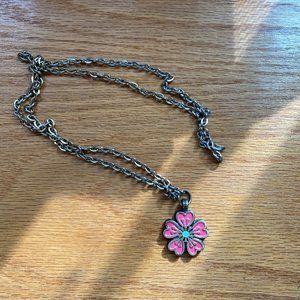 Terra Sancta Guild 1963 flower necklace